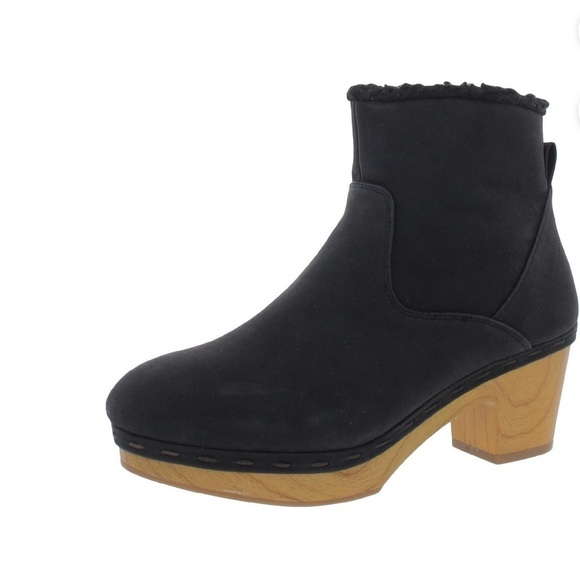 Style & Co womens Townaa winter faux fur ankle boots 9M & 6M new - Picture 2 of 10